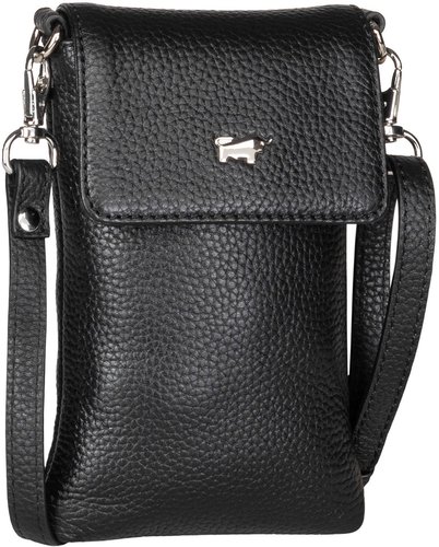 Braun Büffel Hanna Phone Pouch  in Schwarz (0.6 Liter), Umhängetasche