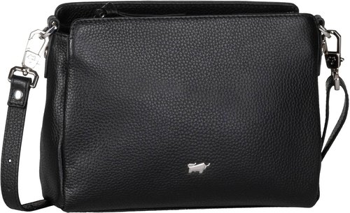 Braun Büffel Hanna RV Zip  in Schwarz (3.3 Liter), Umhängetasche