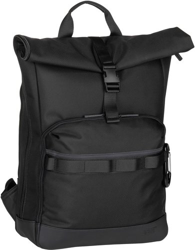 Jost Balling Kurier 4015  in Schwarz (22.3 Liter), Rolltop Rucksack