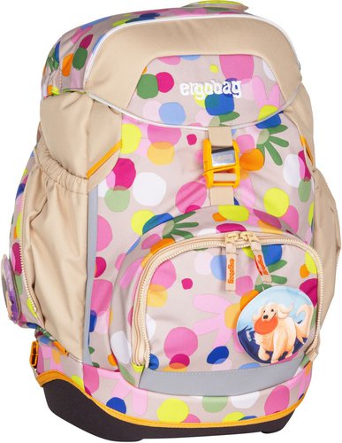 Ergobag pack Set ECO  in Flower PowBär (28 Liter), Schulranzen