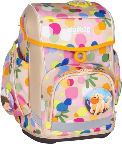 Ergobag cubo Set ECO  in Flower PowBär (19 Liter), Schulranzen