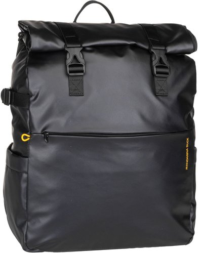 Mandarina Duck Eco Coated OST09  in Schwarz (33.5 Liter), Rucksack / Backpack