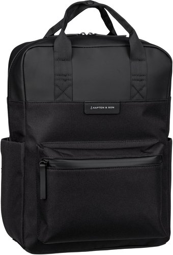 Kapten & Son Bergen Pro Diaper BP  in Schwarz (3.7 Liter), Rucksack / Backpack