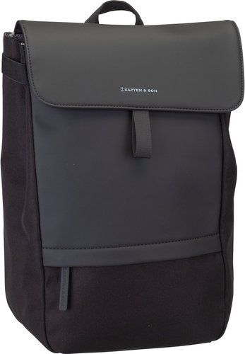 Kapten & Son Fyn  in Schwarz (13 Liter), Rucksack / Backpack