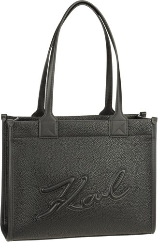 Karl Lagerfeld K/Skuare MD Grainy 30042  in Schwarz (10.8 Liter), Shopper