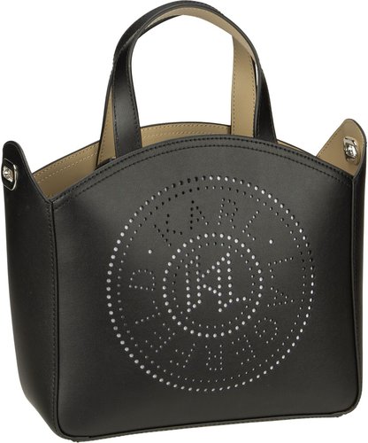 Karl Lagerfeld K/Circle SM Perforated 30058  in Schwarz (7.9 Liter), Handtasche