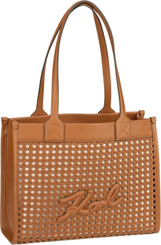 Karl Lagerfeld K/Skuare MD Woven 30052  in Cognac (10.8 Liter), Shopper