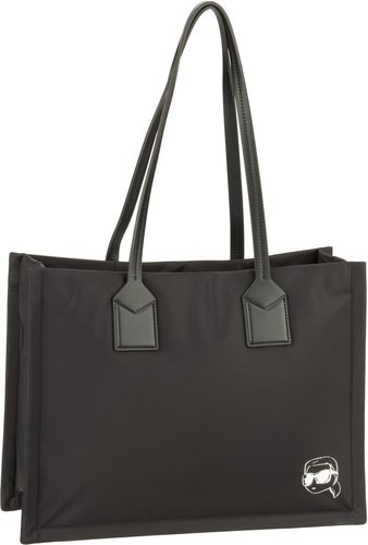Karl Lagerfeld Ikon Nylon outl MD Square 30175  in Schwarz (13.7 Liter), Shopper