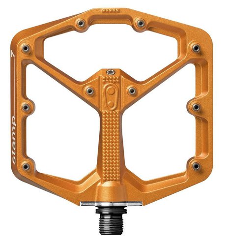 CRANKBROTHERS Crankbrothers Stamp 7 Plattform-Pedal orange Large