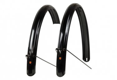 Velo Orange paar veloorange schutzbleche 650 mm zeppelin schutzbleche 52 mm schwarz
