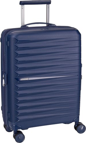 American Tourister Fastforward Spinner 55  in Blau (36 Liter), Handgepäck