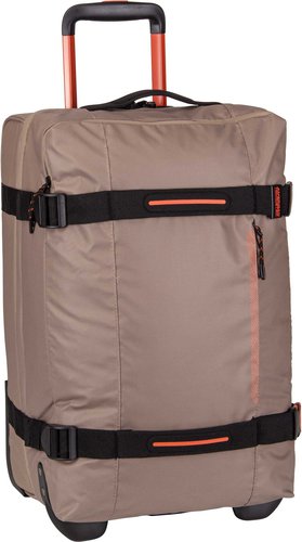 American Tourister Urban Track Duffle S  in Beige (55 Liter), Reisetasche mit Rollen