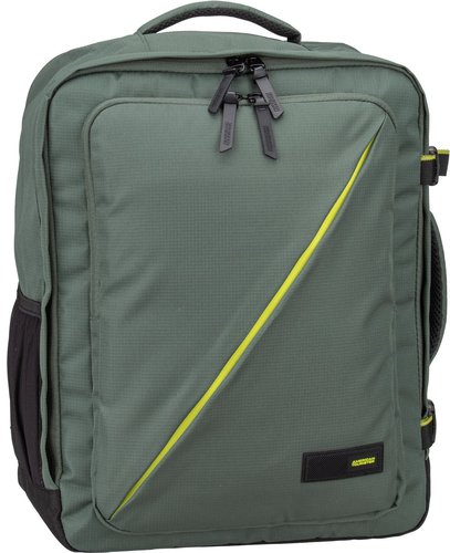 American Tourister Take2Cabin Casual Backpack M  in Grün (38.5 Liter), Rucksack / Backpack