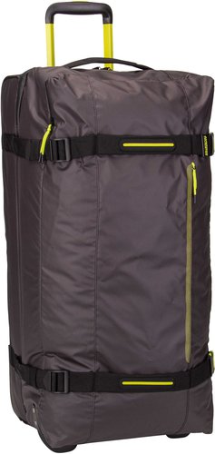 American Tourister Urban Track Duffle L  in Schwarz (116 Liter), Reisetasche mit Rollen