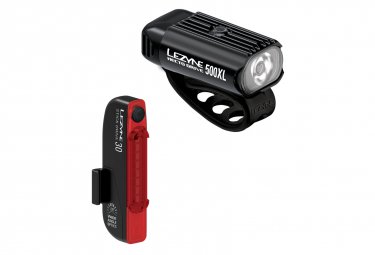Lezyne hecto drive 500xl   stick drive beleuchtung schwarz
