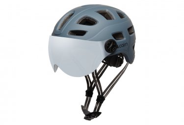 Cairn helm quartz visier led usb mattgrau