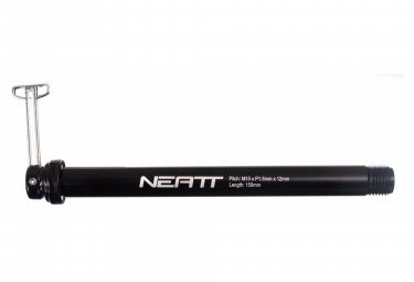 Neatt thru axle boost 15 x 110 mm vorderachse fur rockshox gabeln schwarz
