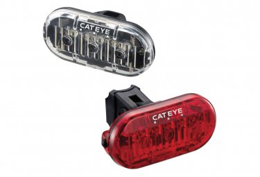 Cateye omni 3 set hellschwarz light