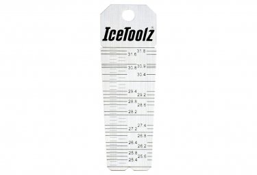 Icetoolz ice toolz e326 sattelrohrdurchmesser messwerkzeug