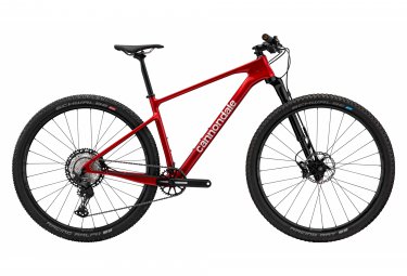 Cannondale scalpel ht carbon 2 hardtail mtb shimano xt 12v 29    rot