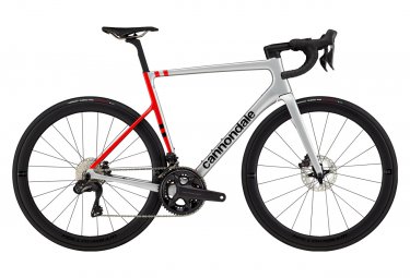 Cannondale rennrad supersix evo carbon disc shimano ultegra di2 12v 700 mm mercury   rot 2022