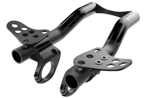 Deda Elementi Deda SuperZero Clip-On 31.7 mm 190 mm Lenkeraufsatz - Schwarz