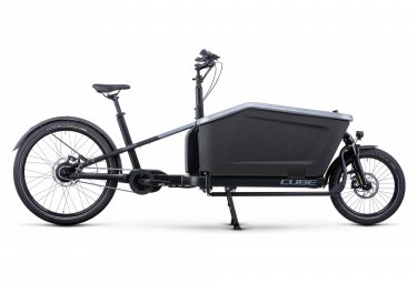 Cube cargo dual hybrid 1000 elektro lastenrad enviolo cargo 1000 wh 20 27 5   flash grey 2022