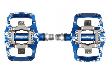 Hope paar union tc clip automatik pedale blau
