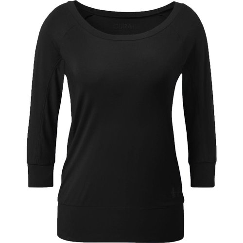 Curare 3/4 T-Shirt Damen schwarz