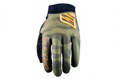 Five Gloves xr pro khaki   orange handschuhe