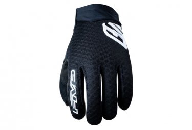 Five Gloves xr air handschuhe schwarz   weis