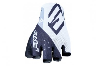 Five Gloves rc 2 kurze handschuhe weis   grau