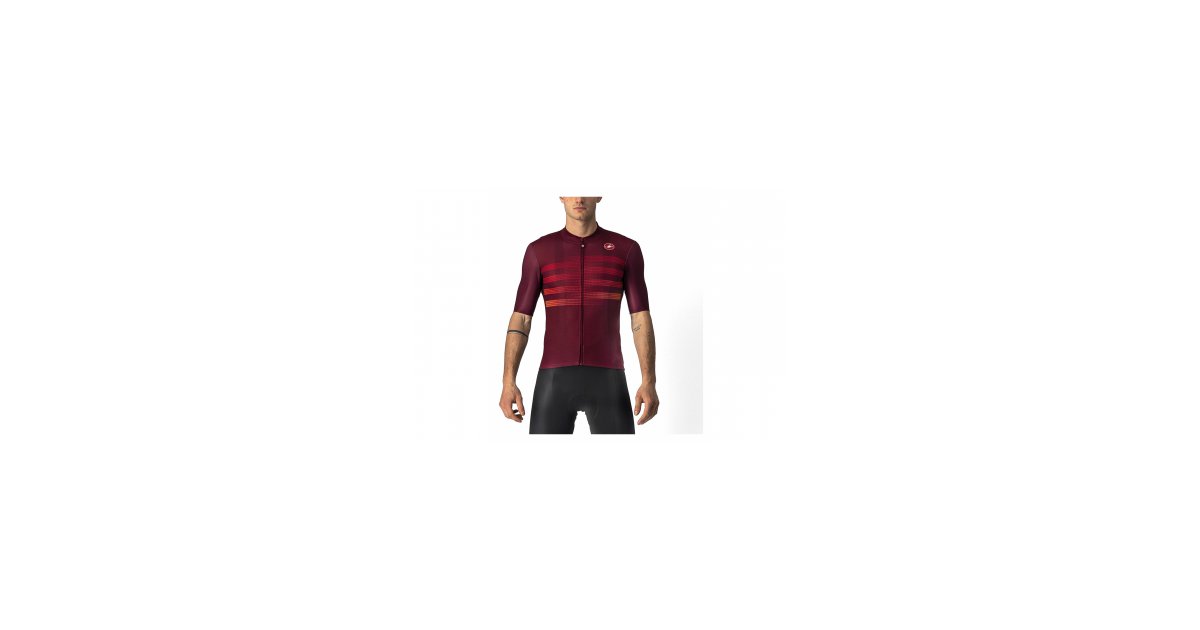 Castelli Endurance Elite Fietsshirt Korte Mouwen Donkerblauw Heren