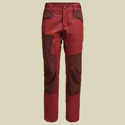 Lundhags Makke Lt Pant Women rot 40 - rosewood/burgundy