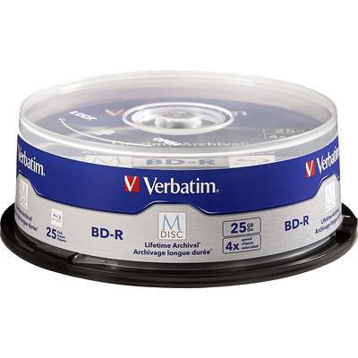 Verbatim 98909 M-DISC Blu-ray Rohling 25 GB 25 St. Spindel