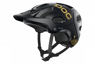 POC tectal fabio ed  schwarz   gold helm