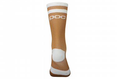 POC lure mtb lange braune   weise socken