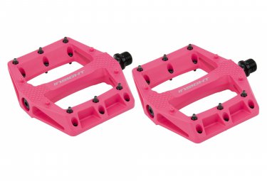 Insight thermoplastic du flat pedals pink