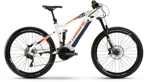 Haibike SDURO FullSeven LT 5.0 WEIß/SCHWARZ/ORANGE