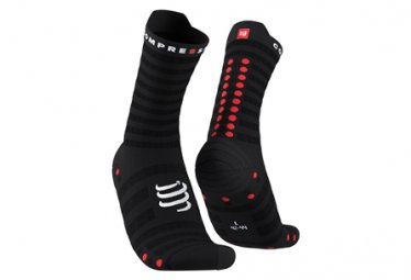 Compressport paar pro racing socken v4 0 ultralight run high schwarz
