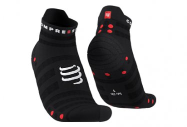 Compressport paar pro racing socken v4 0 ultralight run low schwarz