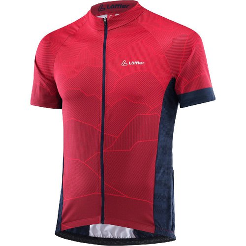 Loeffler Hills Mid Radtrikot Herren rot