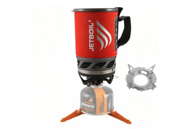 Jetboil micromo kocher    topftrager  rot