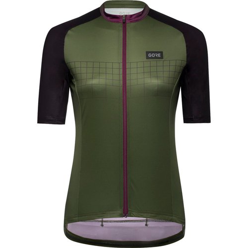 Gore Wear Grid Fade 2.0 Radtrikot Damen utility green