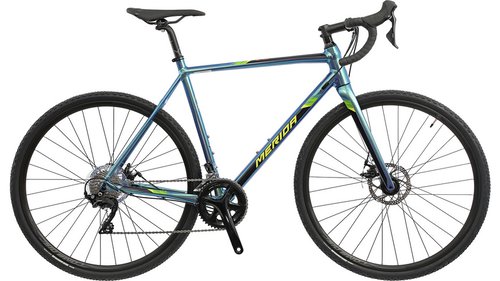 Merida Mission CX 400 SE GLOSSY SPARKLING BLUE/LIME