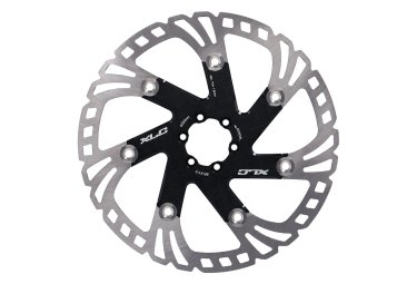 XLC br x113 6 loch bremsscheibe schwarz   silber