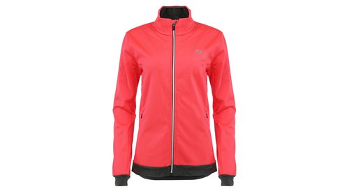 Otix Hokulani Softshelljacke Damen NEON CORAL/ANTHRA MELANGE 46