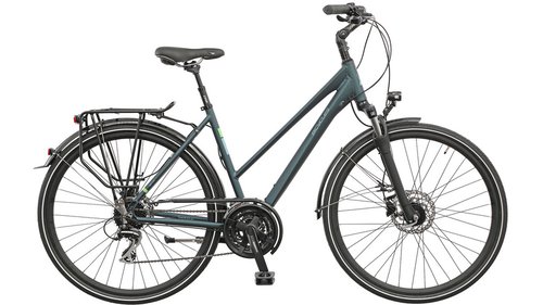 Bicycles EXT 600 Trapez DUNKELBLAU MATT