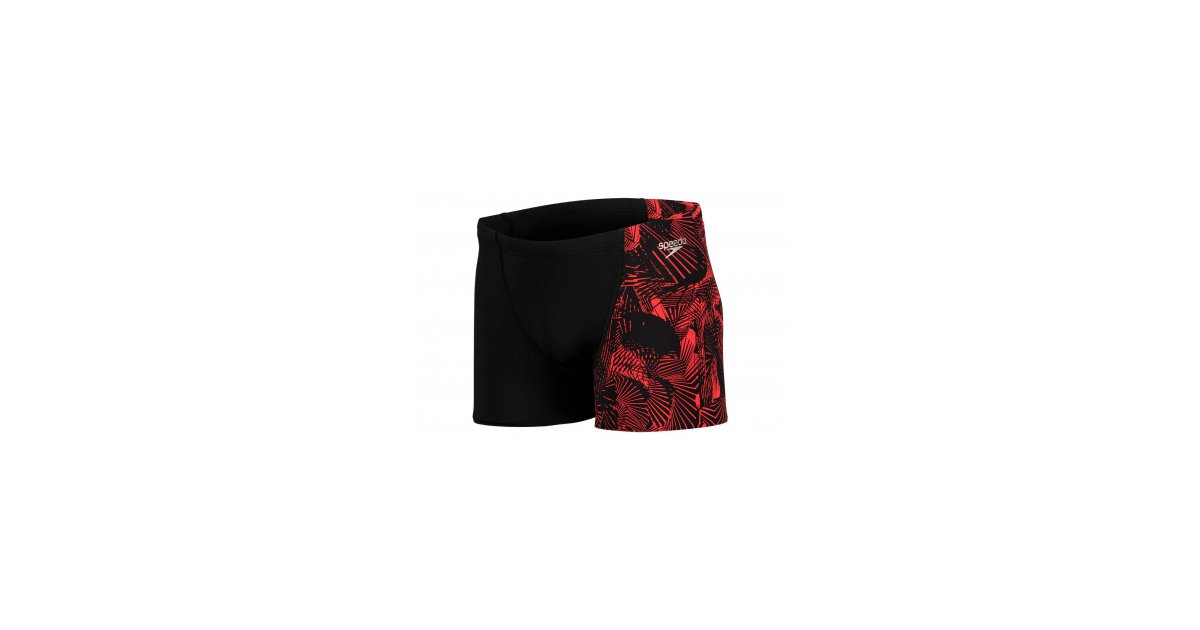 Speedo Herren Aquashort V-Cut – Schwimmhose Mit SPF 50+, Aus Recyceltem PowerFlex-Eco