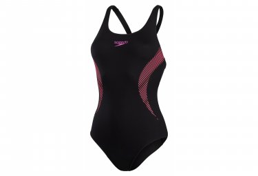 Speedo eco  placem muscleb badeanzug women schwarz